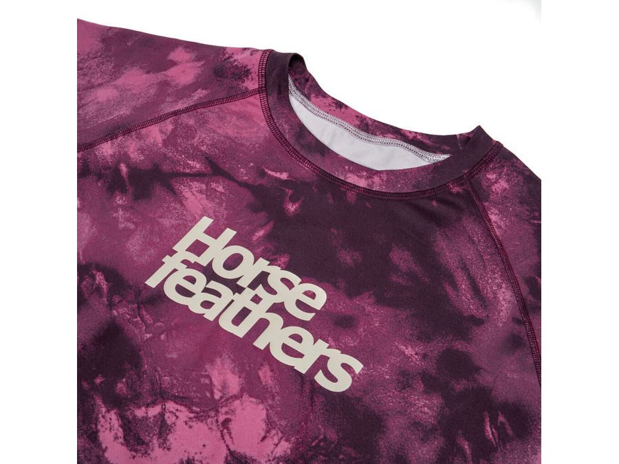 Dámský dres s krátkým rukávem HORSEFEATHERS Deco, blackberry camo