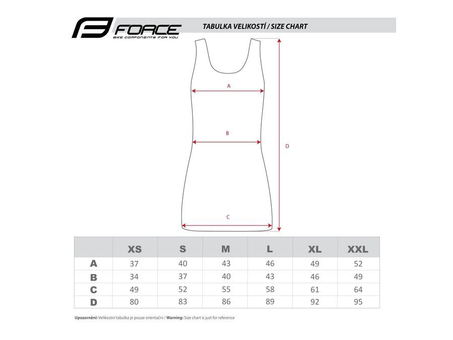 Dámské šaty sportovní FORCE ABBY, modro-černé