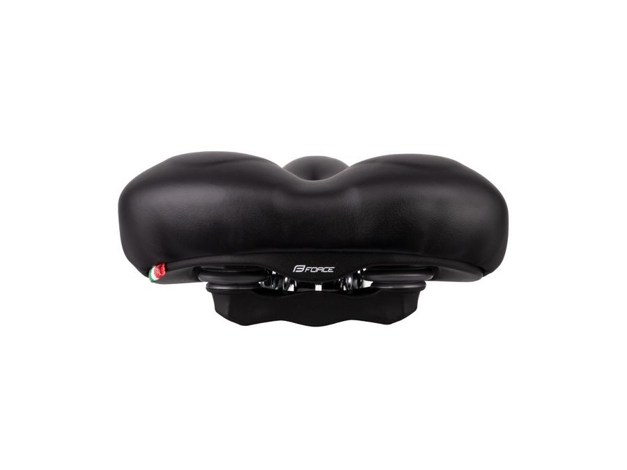 Turistické sedlo FORCE BAXTER GEL PLUS, černé