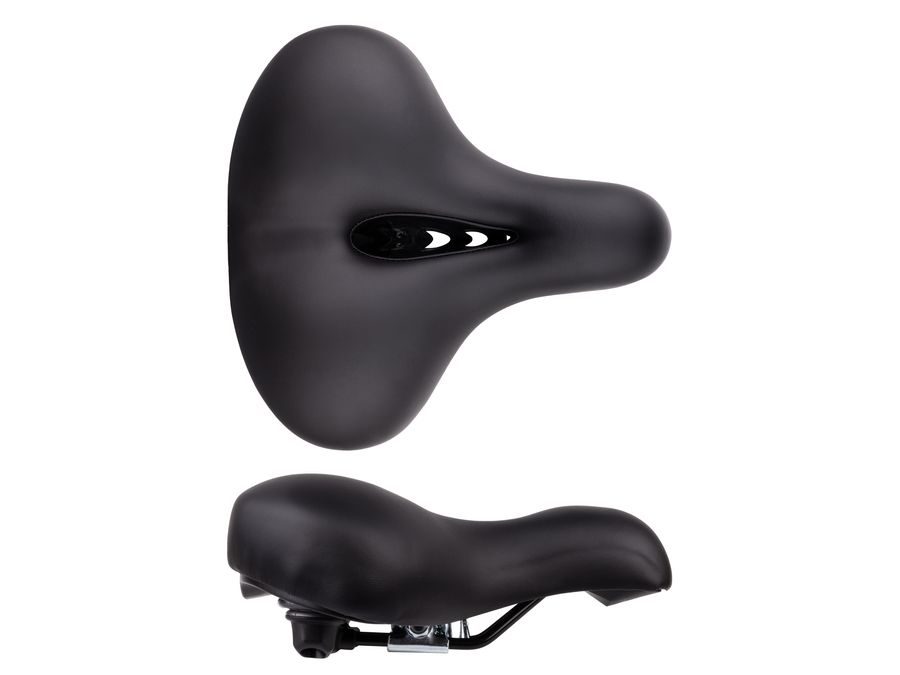 Turistické sedlo FORCE BAXTER PLUS, černé