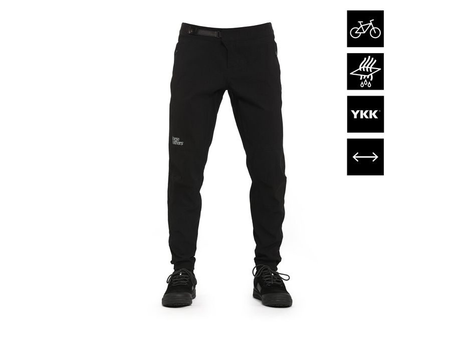 Pánské kalhoty do pasu bez vložky HORSEFEATHERS Stoker, black