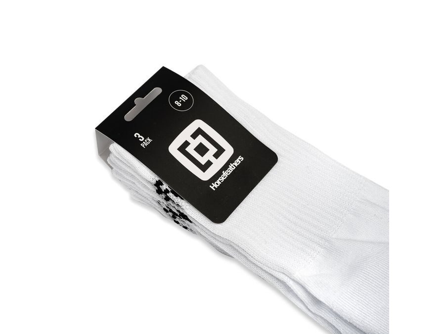 Dámské dlouhé ponožky HORSEFEATHERS Delete Premium Wmns 3Pack, white