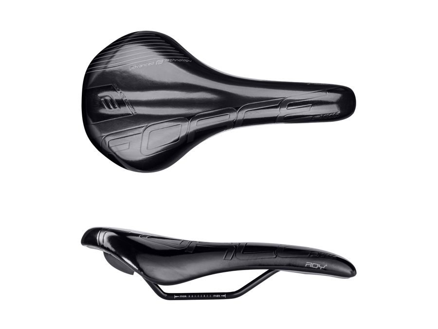 Sportovní sedlo FORCE ROY+, černé lesk