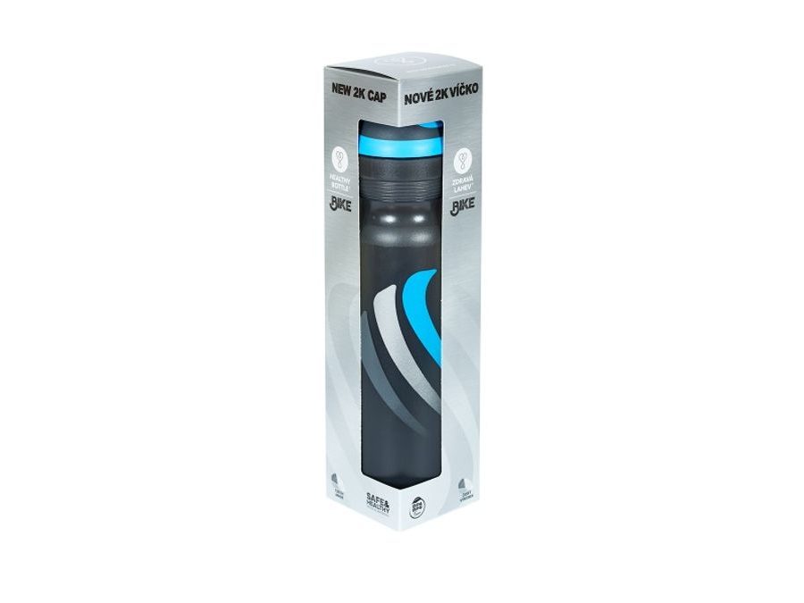 Láhev R&B BIKE 2K19 1L modrá