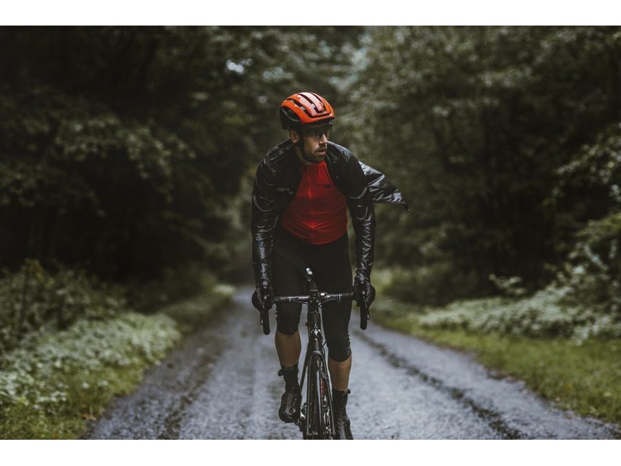 Městská helma FORCE NEO, červeno-černá