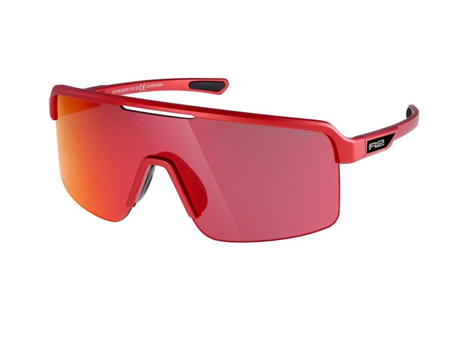 Sportovní sluneční brýle R2 HD BOOST AT114K, červené