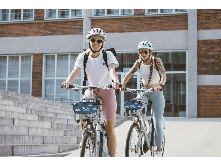 Dámské legíny do pasu bez vložky FORCE SIMPLE LADY, modré