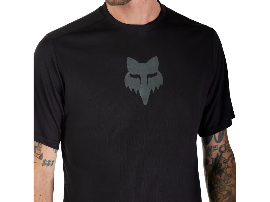 Pánský dres s krátkým rukávem FOX Ranger Fox Head Jersey, black