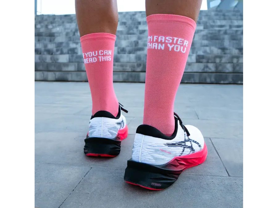 Dlouhé ponožky Pacific and Co Ponožky FASTER, coral