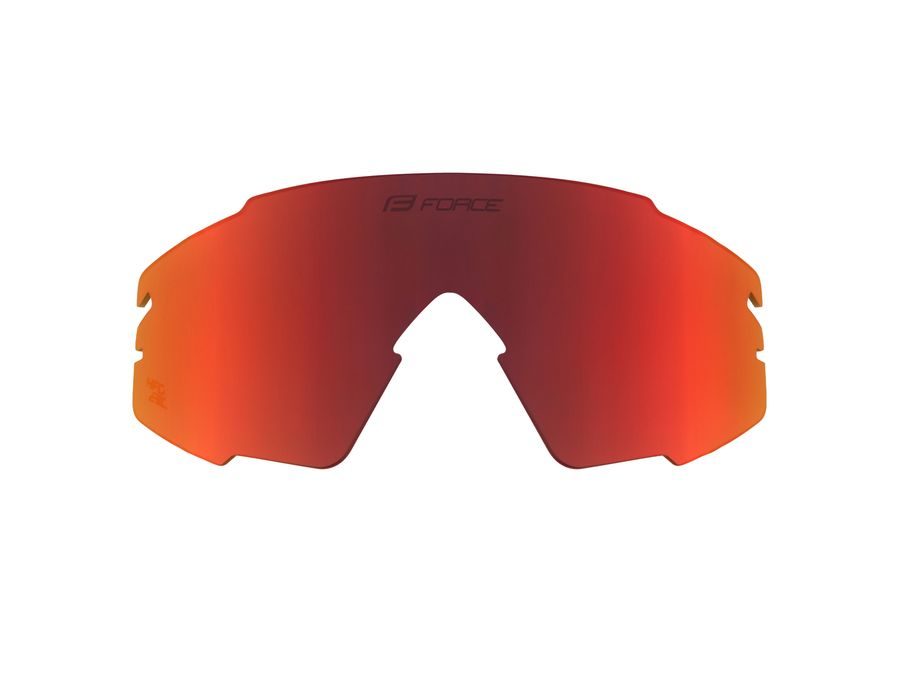 sklo náhradní FORCE MANTRA, zrcadlové červené
