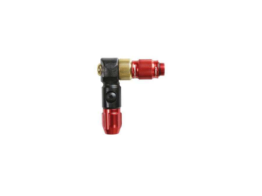 Hlava hustilky LEZYNE PUMP CHUCK ABS-1 PRO HP CHUCK BLACK / RED