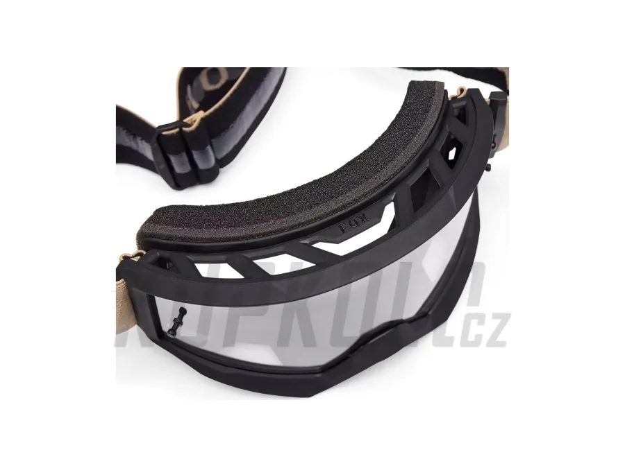 Sjezdové brýle Downhill Fox Main Goggle, hnědé
