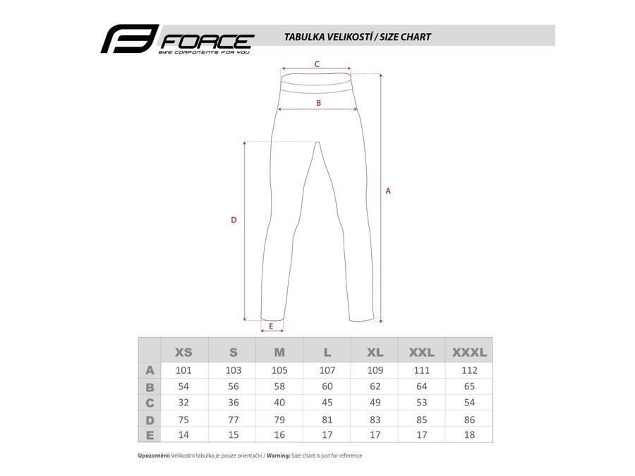 tepláky FORCE ROCKY/ADRIANA, LOGO, černé