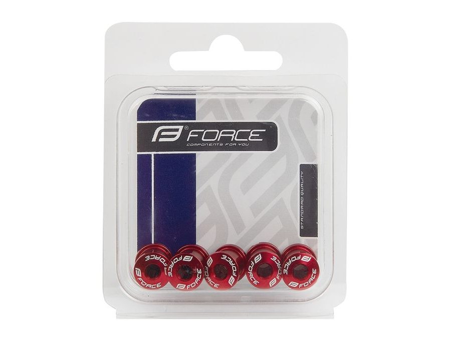 Šrouby do převodníku Force 5ks, červené