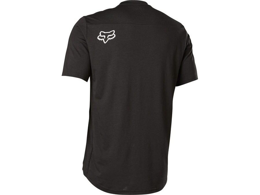 Pánský dres s krátkým rukávem FOX Ranger Dry Pocket, černý