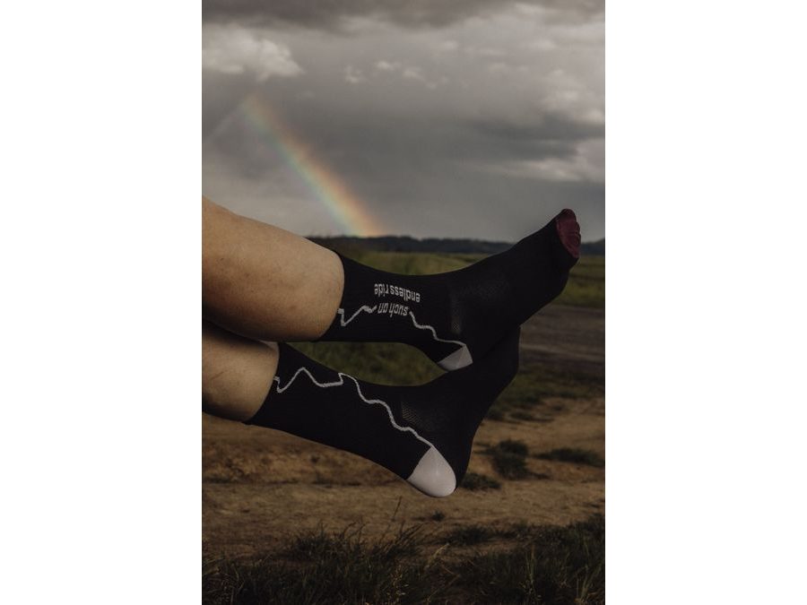 Dlouhé ponožky FORCE ENDLESS, černé