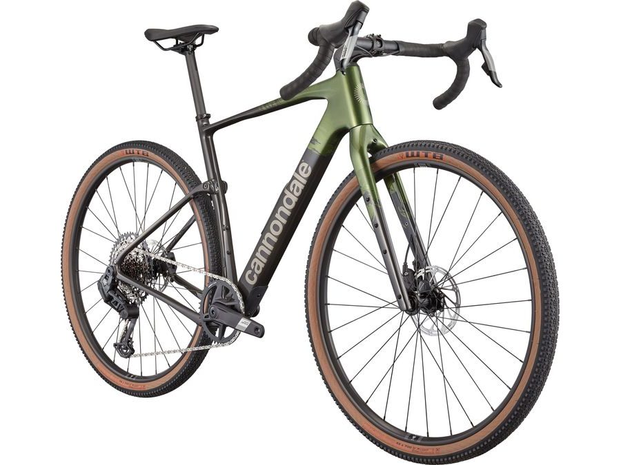 Gravel kolo CANNONDALE TOPSTONE CARBON 2 AXS 1X, zeleno-černý
