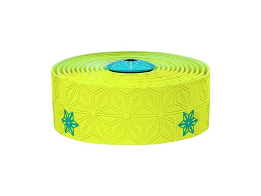 Omotávka Supacaz Super Sticky Kush Galaxy neon žlutá