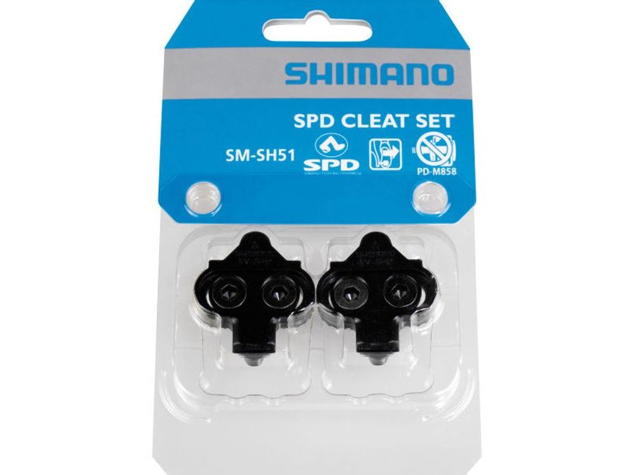 SHIMANO zarážky SMSH51 SPD jednosměrné uvolnění bez plátu bal