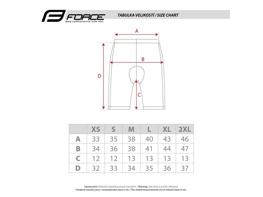 Vložka pro kraťasy MTB SUPPORT, černá