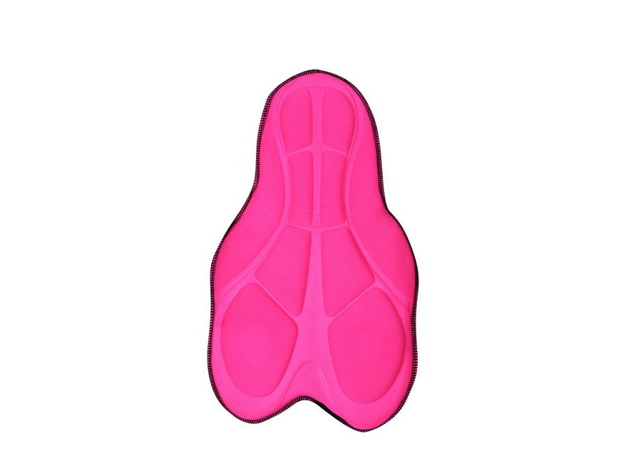 Dámské kraťasy do pasu s odnímatelnou vložkou FORCE STORM LADY, černo-růžové