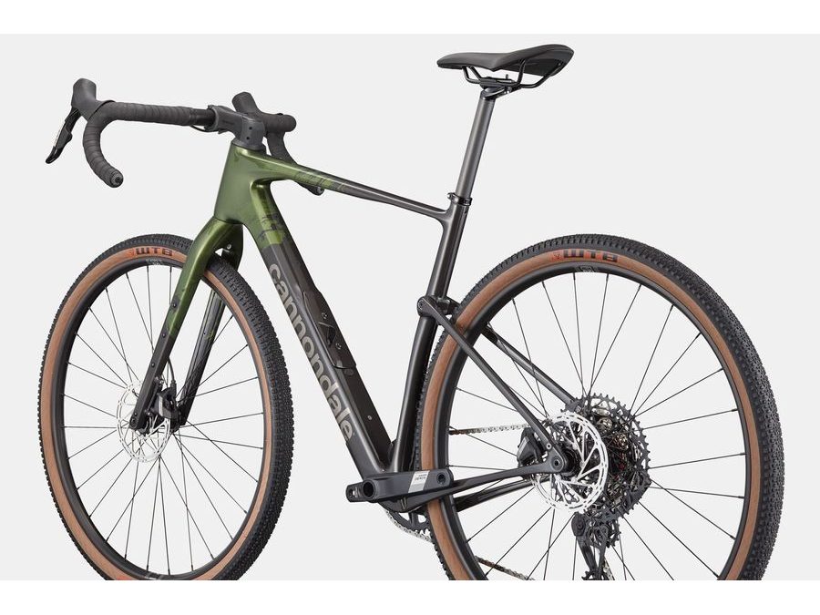 Gravel kolo CANNONDALE TOPSTONE CARBON 2 AXS 1X, zeleno-černý