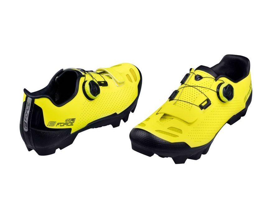 tretry FORCE MTB HERO PRO, fluo