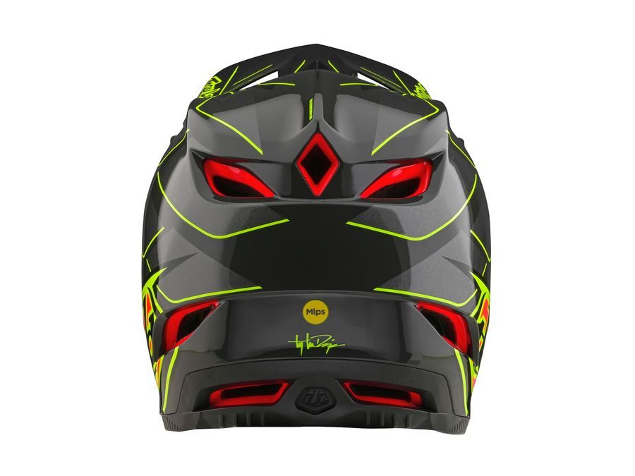 Integrální helma Troy Lee Designs D4 COMPOSITE GHOSTWING GRAY 2024