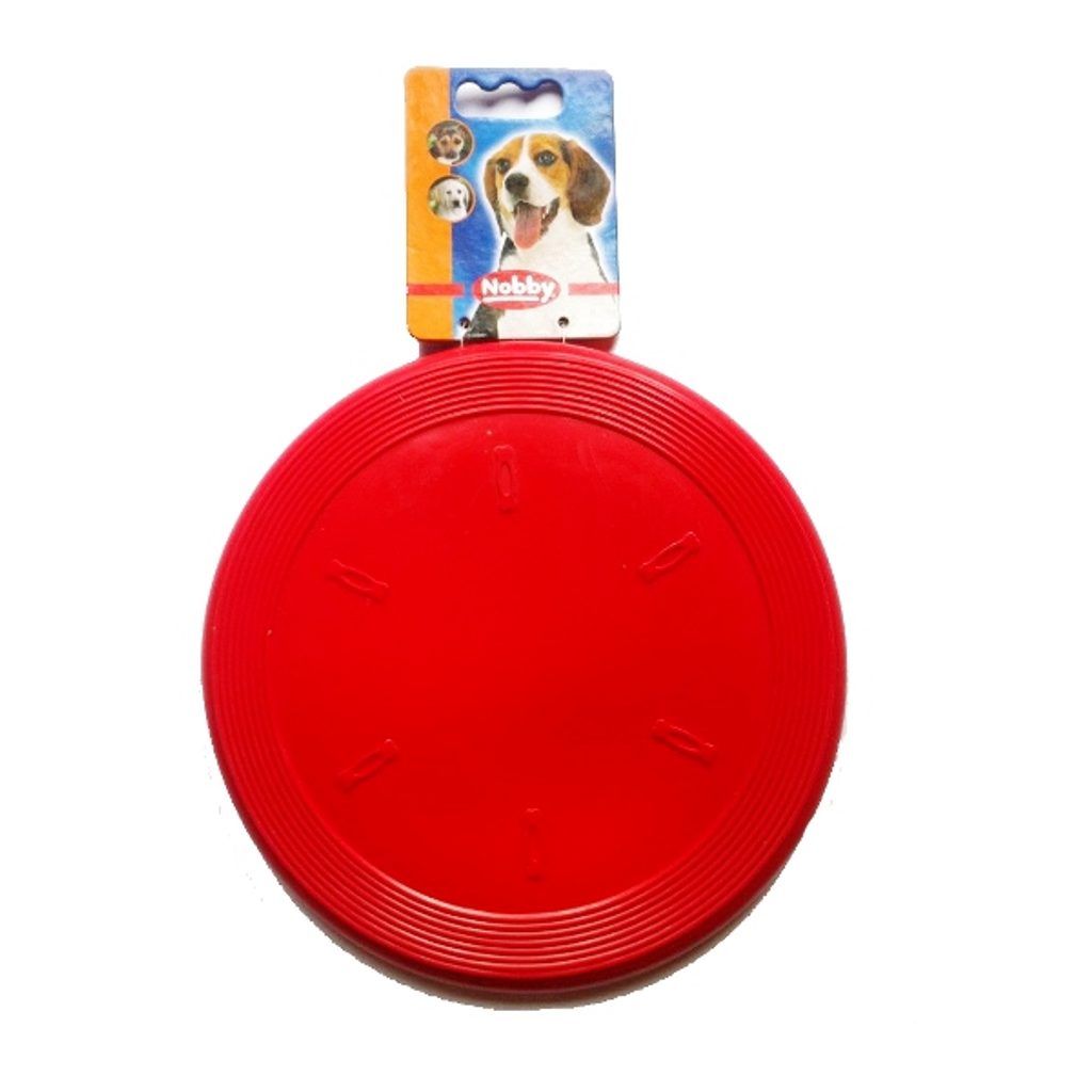 Nobby Frisbee lietajúci tanier pre psa - silná trvanlivá guma 1ks - Nobby -  Hračky pre psov - Pre psov