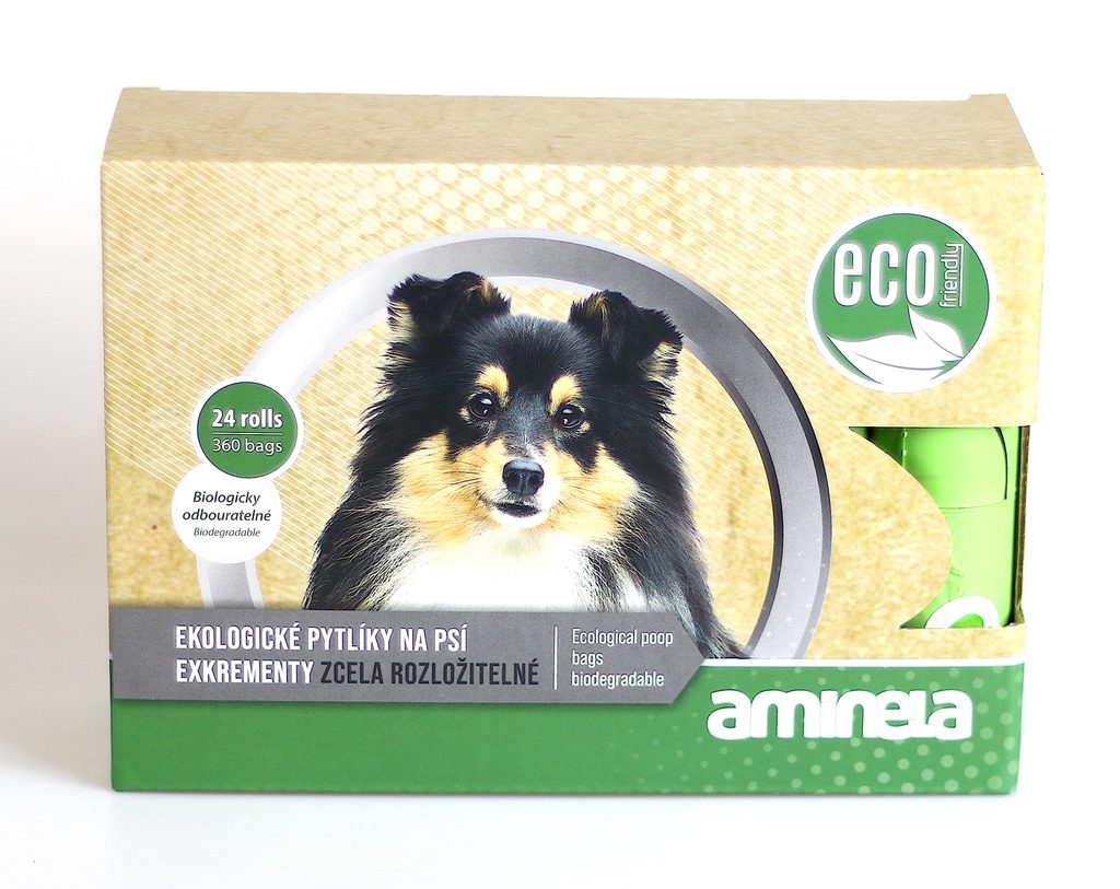 Ekologické sáčky na psie exkrementy Aminela 24ks - Aminela - Hygiena - Pre  psov