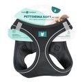 Farm company soft mesh postroj pre psov čierny M 44-48cm