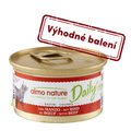 Almo Nature Daily Menu - Kúsky s hovädzím 85g výhodné balenie 24ks