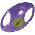 KONG Jumbler gumová lopta rugby M/L 17,5 x 11 cm