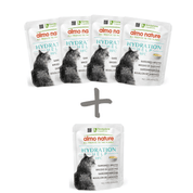 ALMO NATURE HFC HYDRATAČNÍ KAPSIČKA - SARDINKOVÝ VÝVAR S FILETY 50G 4+1 ZDARMA - KONZERVY PRE MAČKY