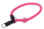 NOBBY FUN ROYAL NEON  GUĽATÝ POLOSŤAHOVACÍ OBOJOK RUŽOVÝ 70CM - OBOJKY PRE PSOV