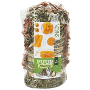 PUUR PAUZE DROBNÝ CICAVEC - SENNÁ ROLKA, MRKVA + TEKVICA 200 G - DROBNÉ CICAVCE