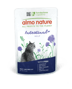 ALMO NATURE HOLISTIC INTESTINAL HELP - S RYBOU 70G VÝHODNÉ BALENIE 30KS - KONZERVY PRE MAČKY
