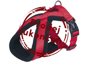 NOBBY CLASSIC COMFORT POSTROJ DO X 35-50CM ČERVENÁ VÝPREDAJ - POSTROJE PRE PSOV