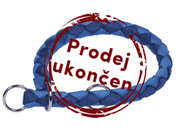 NOBBY CORDA POLOSŤAHOVACÍ OKRÚHLY OBOJOK S-M MODRÁ - VÝPREDAJ