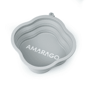 AMARAGO SILIKÓNOVÁ SKLADACIA MISKA 1000ML - ŠEDÁ - MISKY PRE PSOV