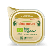 ALMO NATURE BIO ORGANIC - VANIČKA PRE PSOV S MORKOU 100G VÝHODNÉ BALENIE 32KS - KONZERVY PRE PSOV