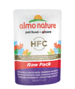 ALMO NATURE HFC NATURAL -  KURACIE PRSIA A KAČACIE FILET 55G  VÝHODNÉ BALENIE 24KS - KONZERVY PRE MAČKY