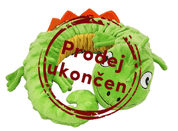 NOBBY HRAČKA PRE PSOV STOČENÝ CHAMELEÓN 25CM - HRAČKY PRE PSOV