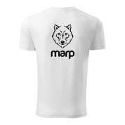 MARP PÁNSKE TRIČKO SIGNATURE - BIELE - MARP MERCH