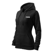 MARP DÁMSKA MIKINA S KAPUCŇOU SIGNATURE - ČIERNA - MARP MERCH