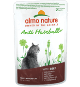 ALMO NATURE HOLISTIC ANTI HAIRBALL S HOVÄDZÍM 70G VÝHODNÉ BALENIE 30KS - KONZERVY PRE MAČKY