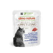 ALMO NATURE HFC HIGHLY APPETIZING - ATLANTSKÝ TUŇÁK 50G 4+1 ZDARMA - KONZERVY PRE MAČKY