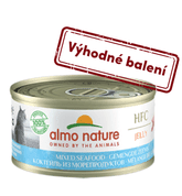 ALMO NATURE HFC JELLY - PLODY MORA 70G VÝHODNÉ BALENIE 24KS - KONZERVY PRE MAČKY