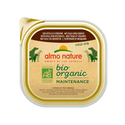 ALMO NATURE BIO ORGANIC S TEĽACÍM A ZELENINOU 300G VÝHODNÉ BALENIE 9KS - KONZERVY PRE PSOV