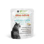 ALMO NATURE HFC HYDRATAČNÍ KAPSIČKA - SARDINKOVÝ VÝVAR S FILETY 50G 4+1 ZDARMA - KONZERVY PRE MAČKY